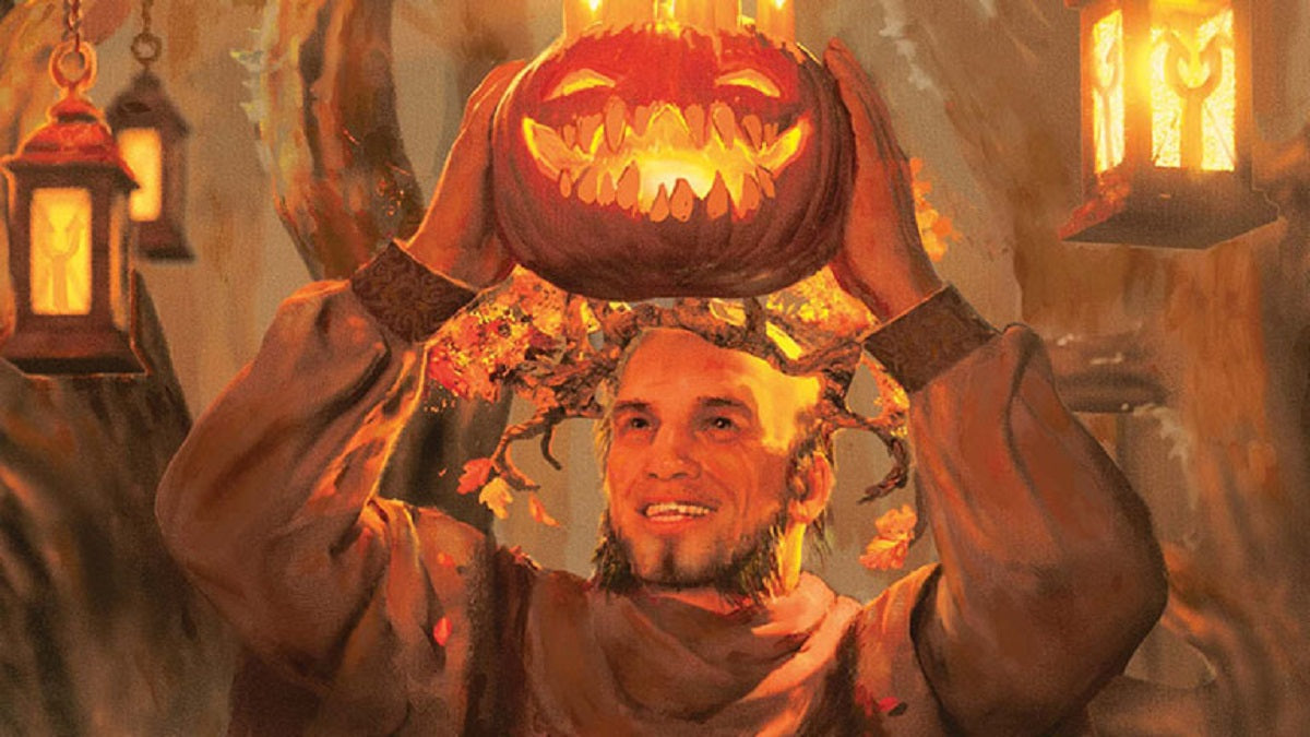 halloween pumpkin sorcerer witch hat teeth