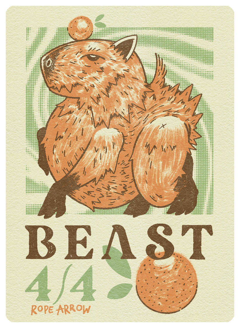 Beast Token (4/4) by Rope Arrow