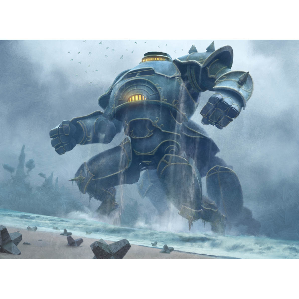 Depth Charge Colossus Print