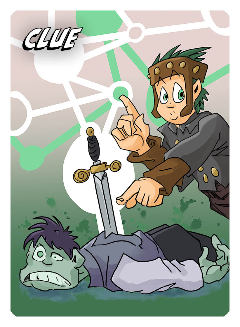 Clue Token by Phil Foglio