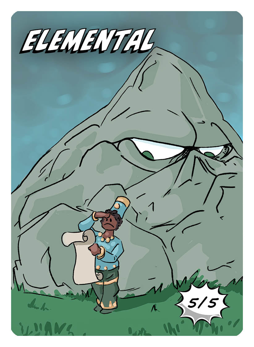 Elemental Token (5/5) by Phil Foglio