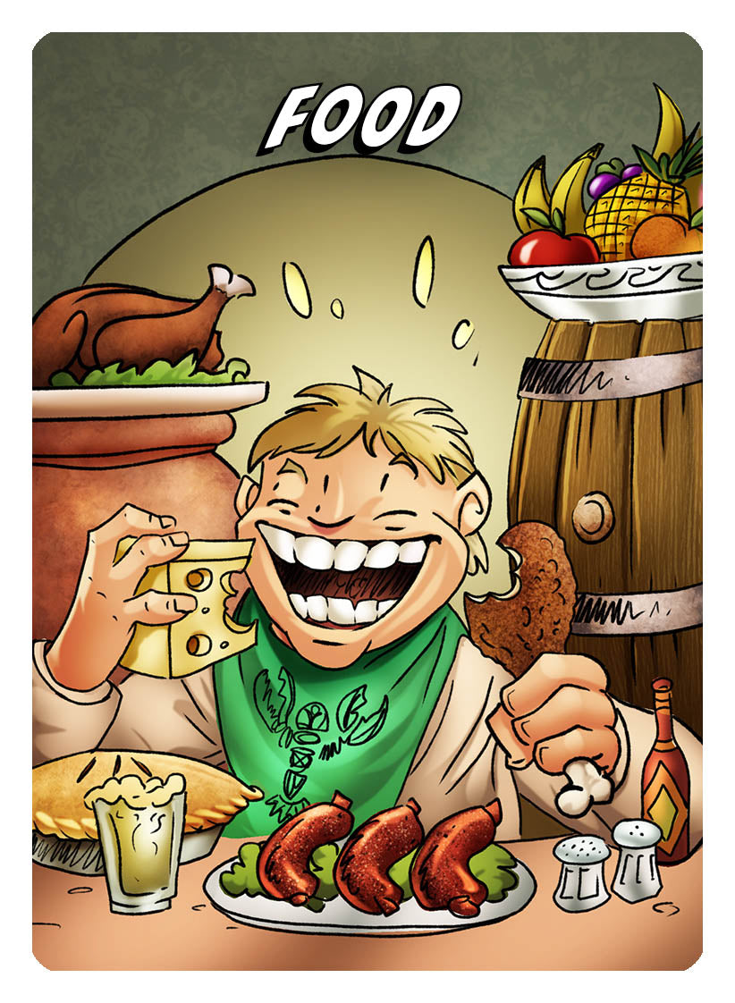 Food Token by Phil Foglio