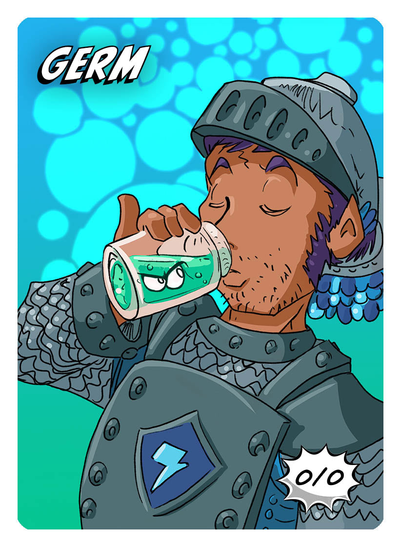 Germ Token (0/0) by Phil Foglio