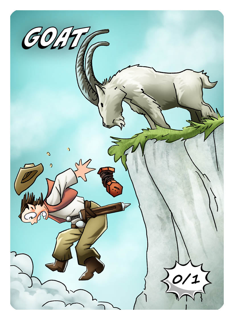 Goat Token (0/1) by Phil Foglio