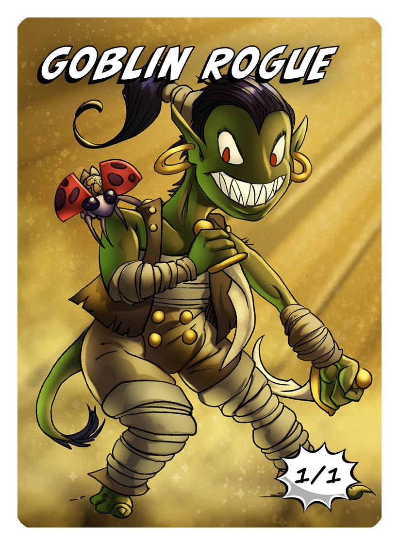 Goblin Rogue Token (1/1) by Phil Foglio