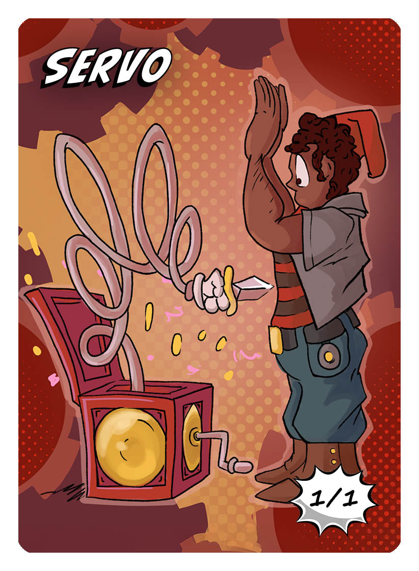 Servo Token (1/1) by Phil Foglio