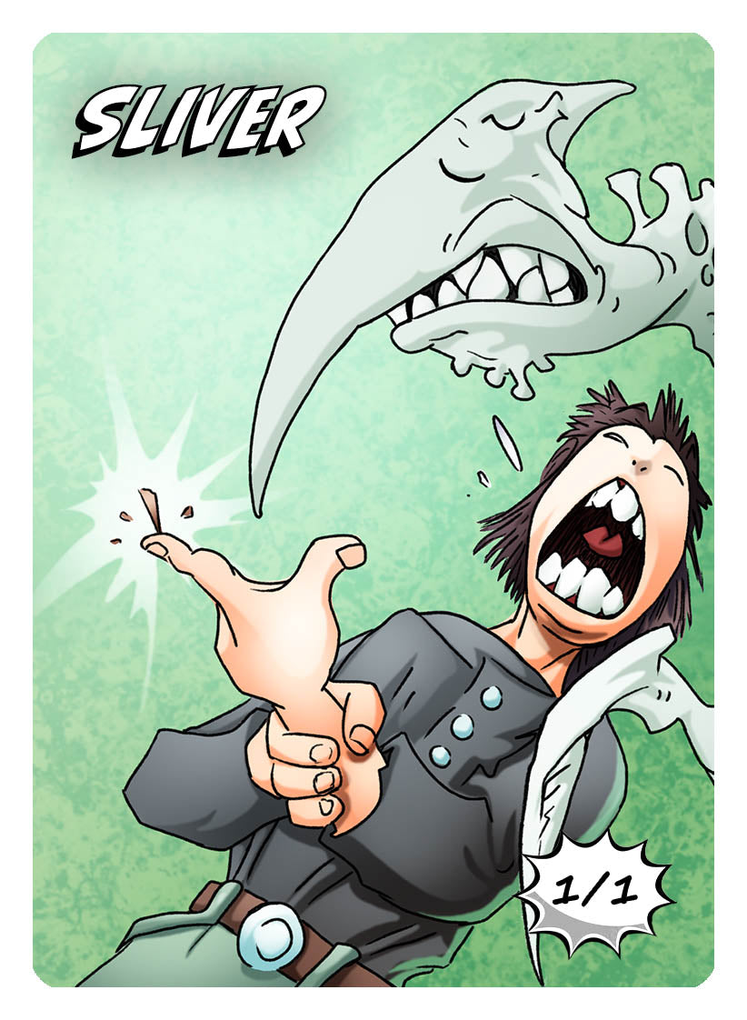 Sliver Token (1/1) by Phil Foglio