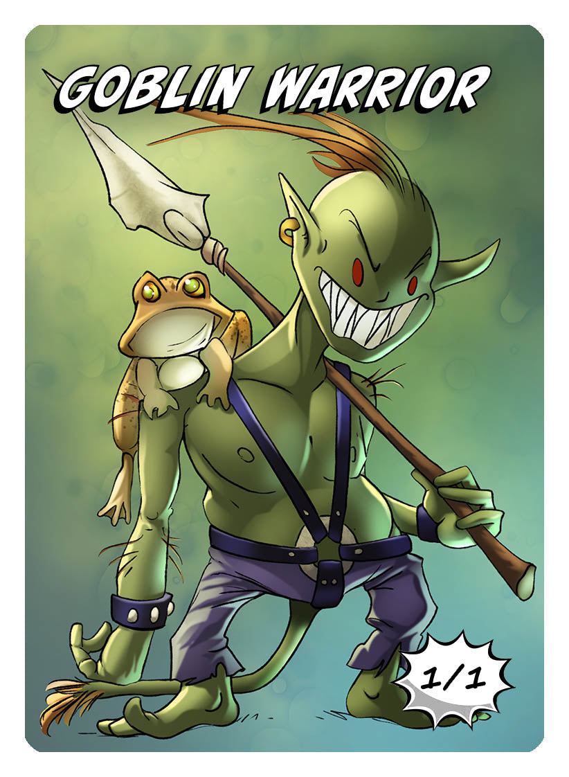 Goblin Warrior Token (1/1) by Phil Foglio