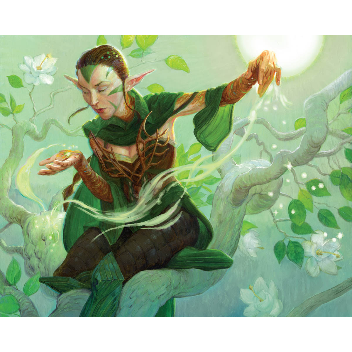 Nissa, Resurgent Animist Print