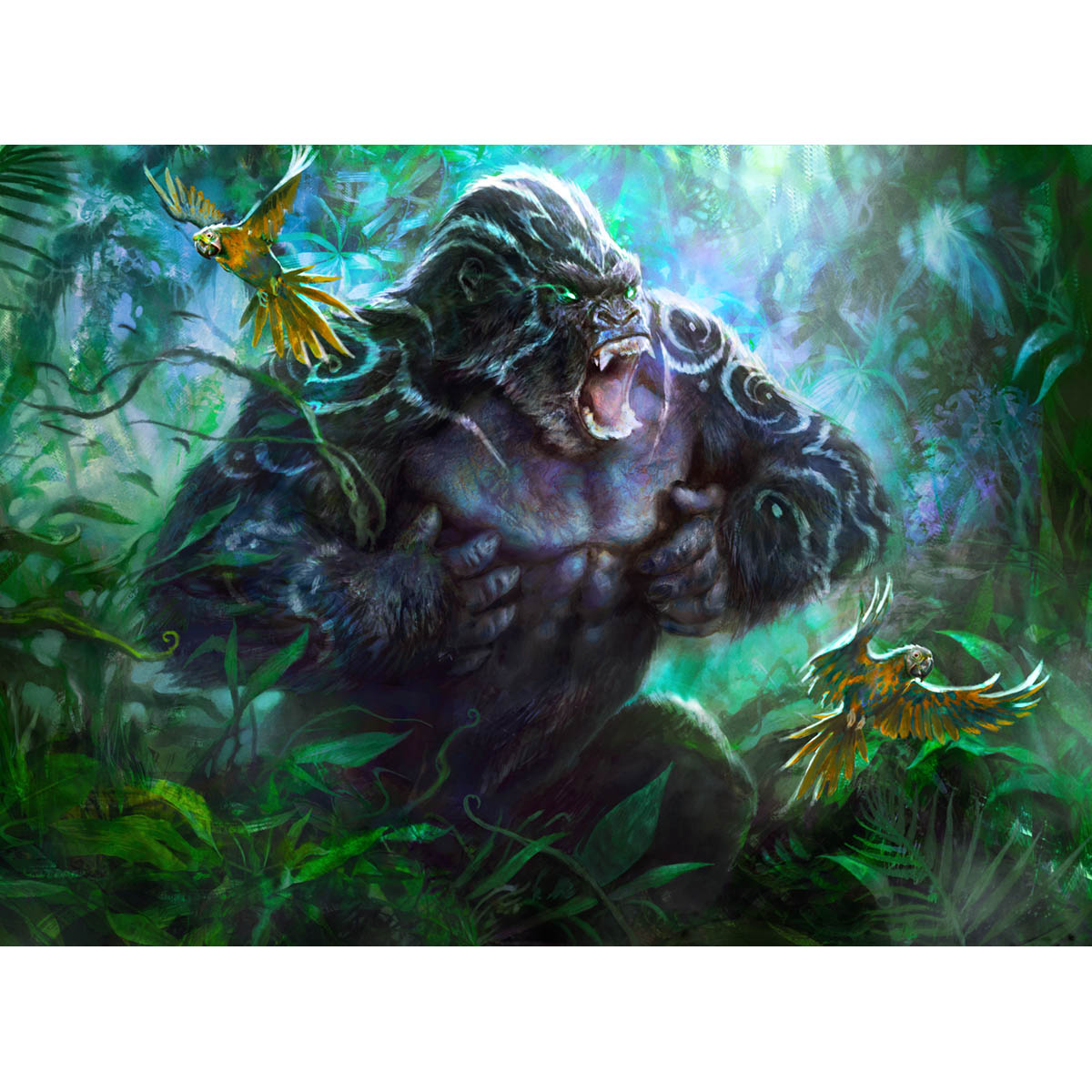 Silverback Shaman Print