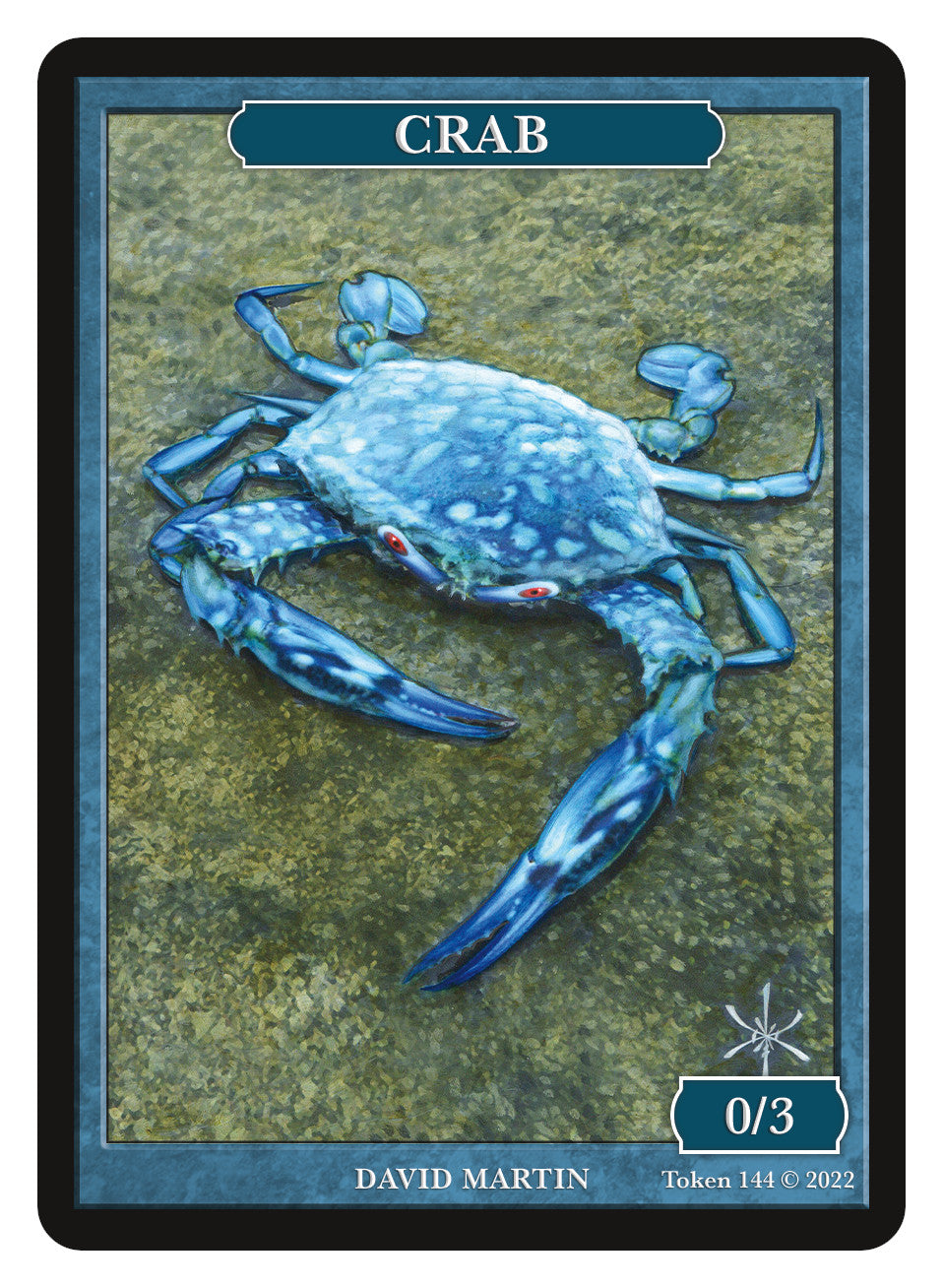 Crab Token (0/3) by David Martin