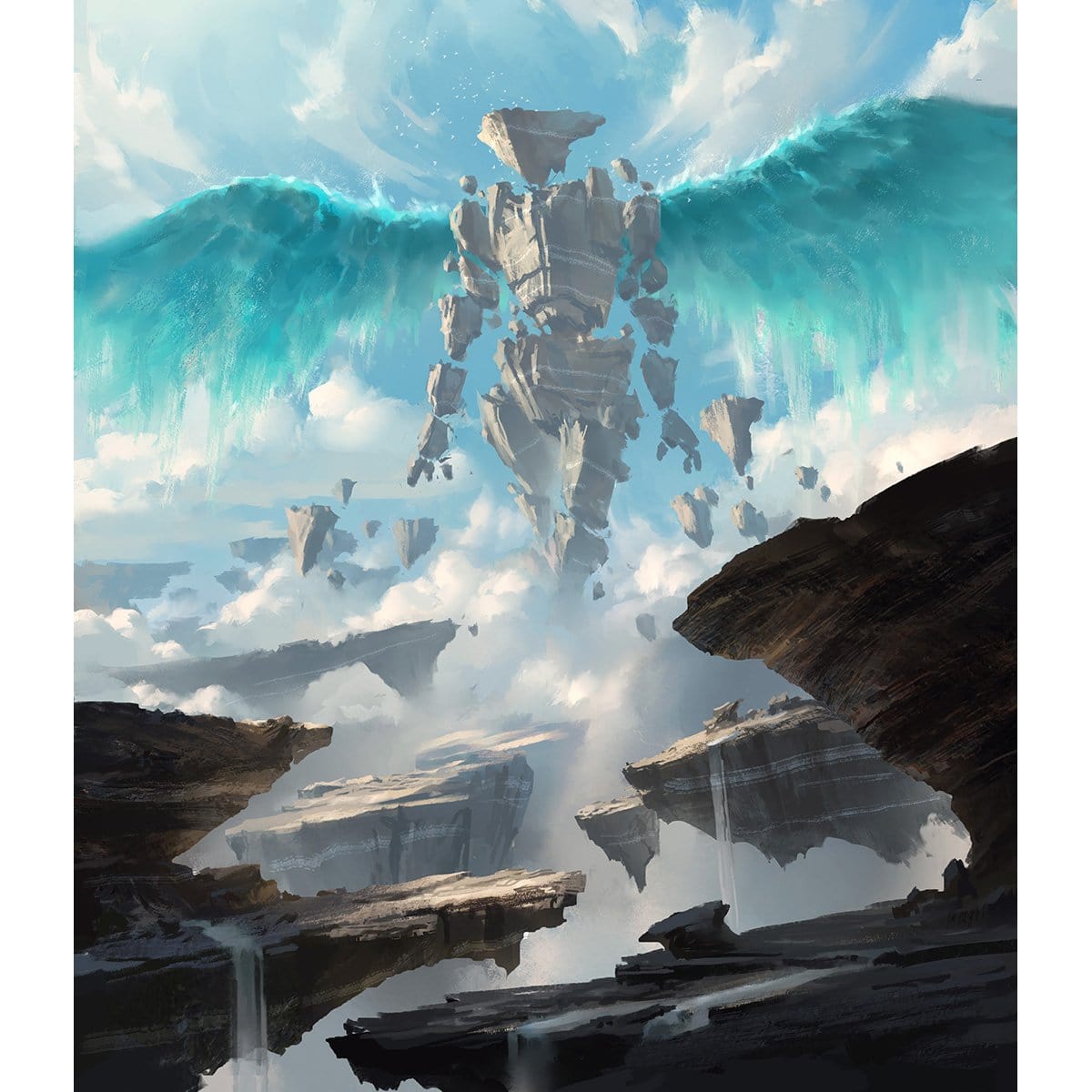 Celestial Colonnade Print - Original Magic Art