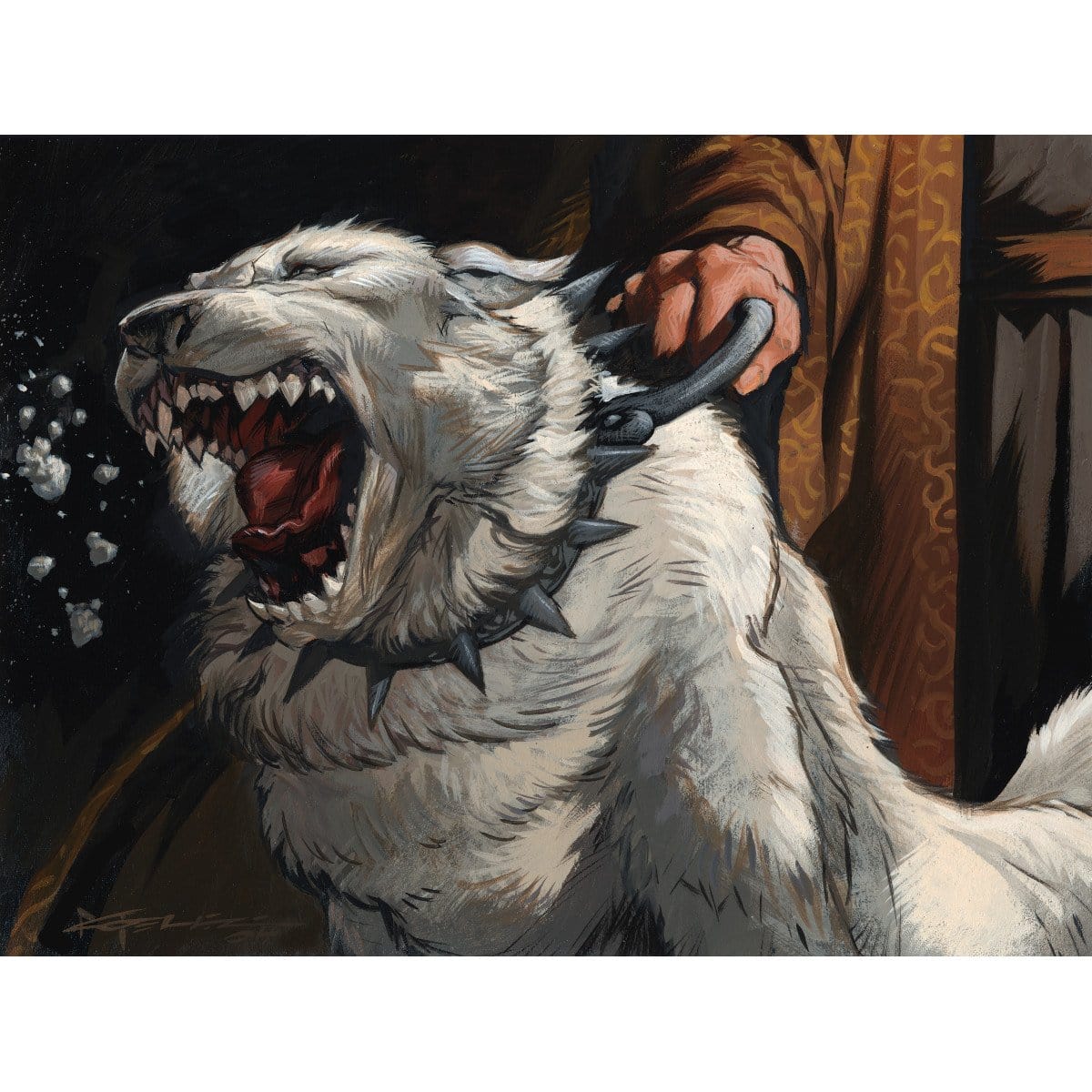 Isamaru, Hound of Konda Print