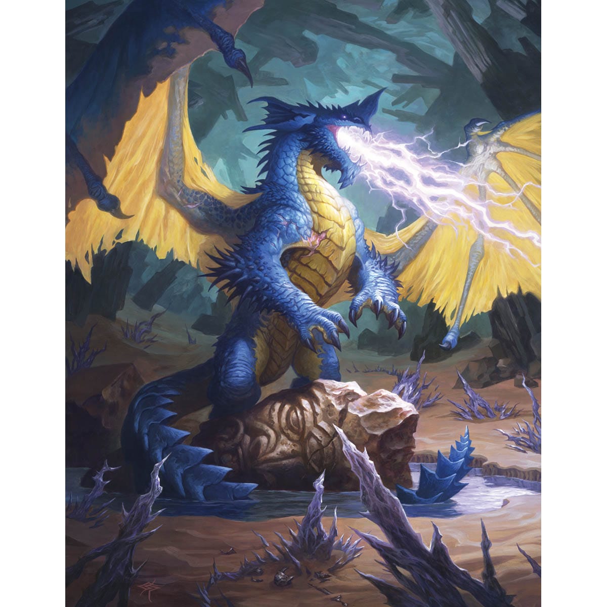 blue dragon dandd